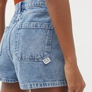 BDG Urban Outfitters Light Wash Denim Carpenter High Rise Shorts Size 27